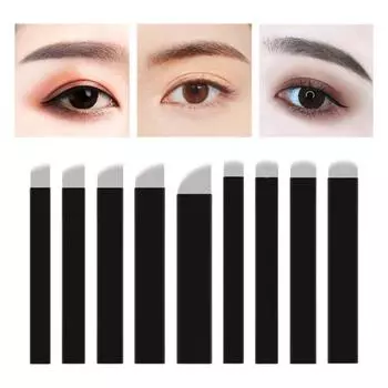 Игла для микроблейдинга, очень тонкая, 0,18 мм, одноразовая, для перманентного макияжа, татуажа бровей, игла-лезвие для личного использования G