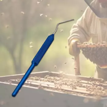 Игла для перемещения пчел, пчеловодческий штифт, алюминиевый сплав, инструмент для ухода за ульем и прививки червей синий