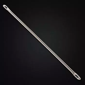 Игла для переноса с двойным ушком для всех резинок для вязальных машин стандартного калибра 4,5 мм