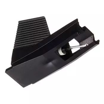 Игла для проигрывателя с алмазным наконечником, деталь фонографа, замена иглы, стилусы для проигрывателя, подходят для проигрывателей чёрный