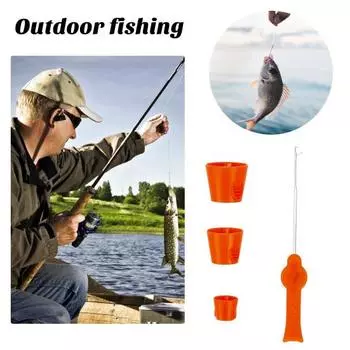 Игла для рыболовной приманки, прочная, легкая, удобная для переноски, инструмент для рыболовной приманки