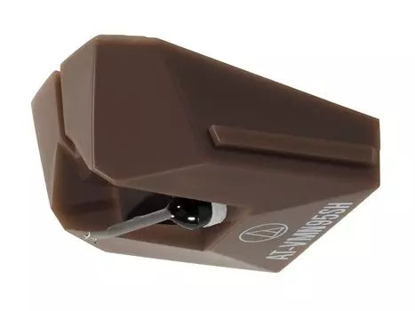 Игла для замены стереокартриджа Audio Technica VM type Solid Shibata AT-VMN95SH коричневый