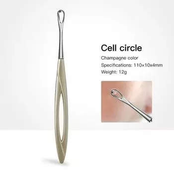 Игла от прыщей, средство для удаления черных точек, средство для удаления пор, средство для очистки черных точек, уход за кожей лица, игла для глубокого очищения синий