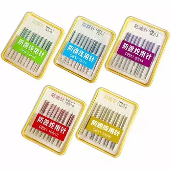 Игла против перемычки, промышленная игла, эластичная ткань, плоская автомобильная игла, игла против перемычки, швейные аксессуары DB#9 зелёный