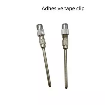 Игла-зажим для наждачной бумаги 2,35 мм с резиновой полоской и цилиндрическим соединительным стержнем 2mm clamp needle