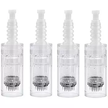 Иглы A6, 10 шт., 36 микроигл, сменные иглы, наконечники для картриджей, байонетный разъем, обычные картриджи (36-контактный) 10x10x3cm