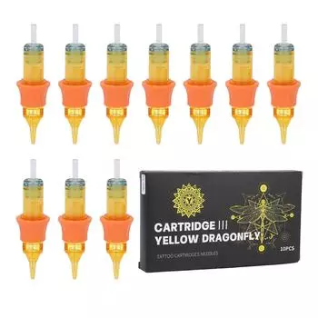 Иглы для картриджей для татуировок Круглая подкладка Силиконовая обертка Большое хранилище чернил Быстрое окрашивание Аксессуар для татуировок 5RL