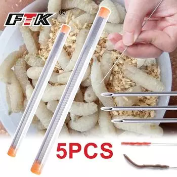 Иглы для приманки FTK Lure Co (5 шт.) - Отлично подходит для всех типов приманок.. для использования с буровыми установками Minnow 20cm/7.87inch