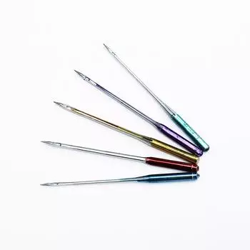 Иглы для швейных машин, противоскользящие, универсальные, 11/75, 14/90, 16/100, 18/110, упаковочные аксессуары разных размеров, нержавеющая сталь для дома