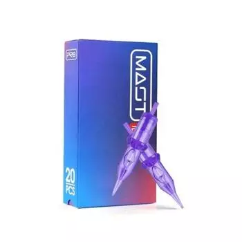 Иглы для татуировки Mast Pro, 20 штук, полуперманентный материал, 1001RL, 1 шт., 1001RL