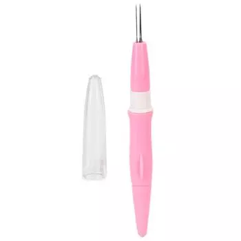 Иглы для валяния 3 иглы Эргономичная ручка Простота использования Удобный захват Самостоятельное валяние розовый