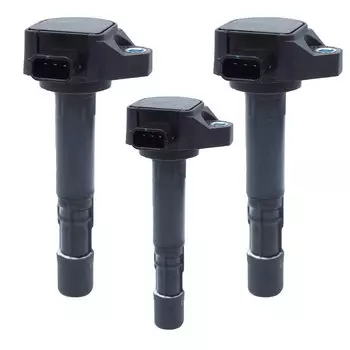 Ignition Coil Set of 3 Vamos Life Acty and others 3 pin of 3 Honda Vamos Life Acty and others 3 [Honda] 30520-RGA-004 / 30520-PFE-004 / 30520-PFE-305