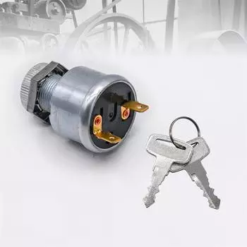 Ignition Key With 2 Contacts, Gas-Electric, For Ezgo 81 And Above