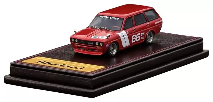 ignition model Datsun Bluebird Wagon Red finished product 1/64 (510)