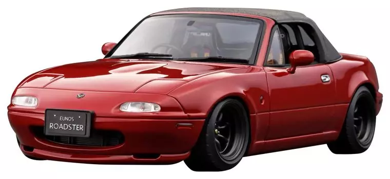 модель зажигания Eunos Roadster Red готовый продукт 1/18 (Не Доступно)