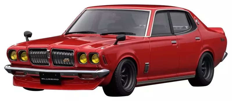 ignition model Nissan Bluebird U 2000GTX Red finished product TK.Company 1/18 (G610)