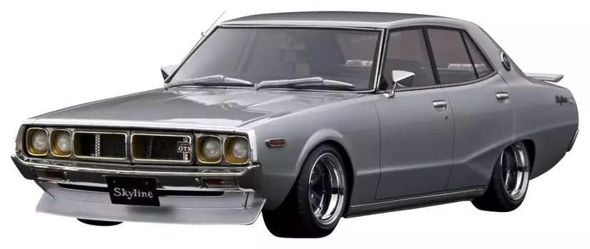 ignition model Nissan Skyline 2000 Silver finished product 1/18 GT-X (GC110)