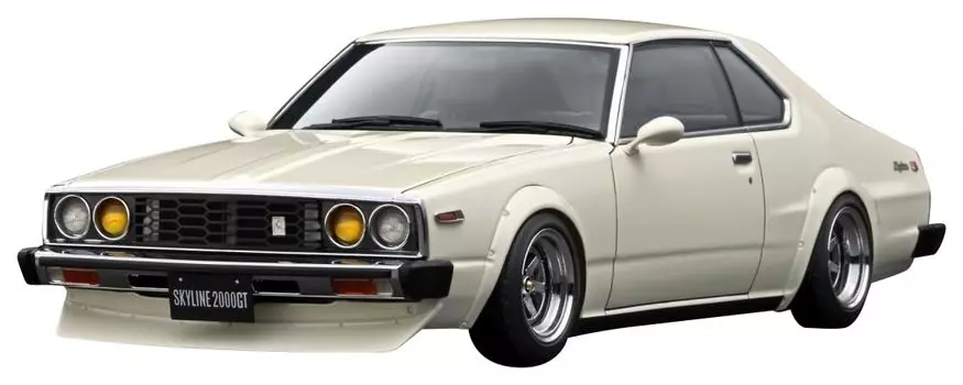модель зажигания Nissan Skyline 2000 Белый готовый продукт 1/18 GT-ES (С210) белый