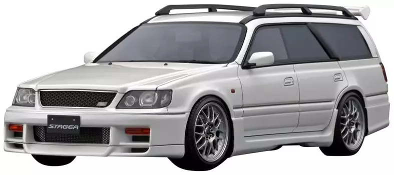ignition model Nissan STAGEA 260RS Pearl White finished product IG2885 1/18 (WGNC34)