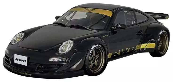 ignition model RWB 997 Black finished product 1/18