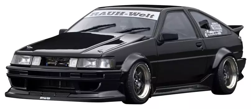 ignition model RWB AE86 Black finished product 1/18