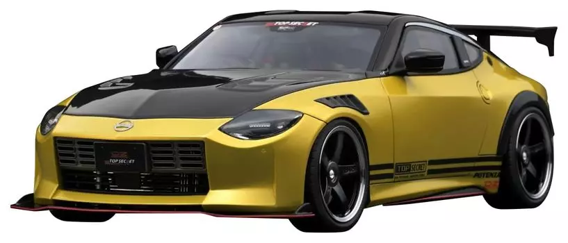 ignition model TOP SECRET Fairlady Z Gold finished product 1/18 (RZ34)