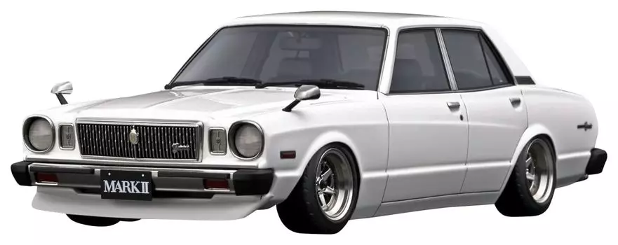 модель зажигания Toyota Mark II Sedan Grande White готовый продукт 1/18 (МХ41)