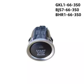 Ignition Start Switch Button BJS7-66-3S0 Fit for Mazda 3 6 CX-3 CX-5 MX-5
