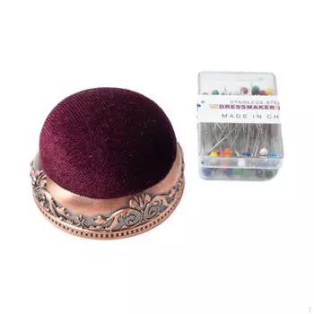 Игольчатые подушечки для иголок с швейными булавками Предметы первой необходимости ювелирных изделий Red B