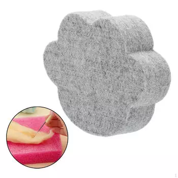 Игольчатый валяльный коврик 3D Cute Paw Workspace Швейный коврик для валяния шерсти Игольчатый 15x12.3x3cm