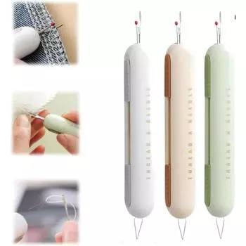 Игольчатый вспарыватель 2 в 1, вспарыватель швов, набор для заправки иглы и шва, инструмент для вспарывателя швов (3шт)