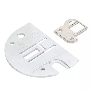 Игольная пластина для шитья из прочной стали 317398 Аксессуар для игольной пластины с зубчатой рейкой для шитья Singer