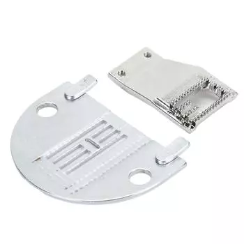 Игольная пластина из стали, высокоэффективная игольная пластина для швейной машины с комплектом зубчатых рей для 110 190 210