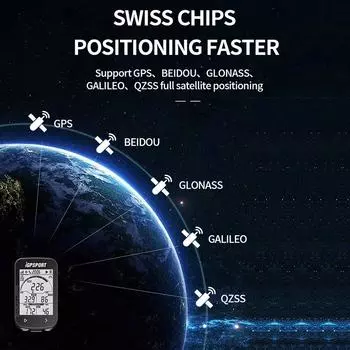 IGPSPORT GPS BSC100S 2,6-дюймовый дисплей велосипедные компьютеры беспроводной спидометр велосипедный цифровой разноцветный