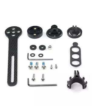 iGPSPORT M82 Front Bike Mount Cycling Computer Mount with Extended Bike Mount Compatible with GPS Cycle Computers