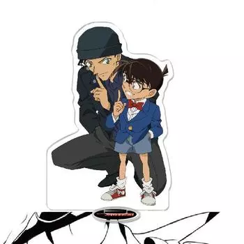 Игра аниме детектив Конан Сяолан модель акриловая фигурка стенд окрашенный декор стола орнамент подарок