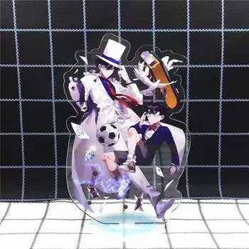 Игра аниме Конан Кидд Шиничи акриловая подставка для персонажа косплей модель окрашенный декор стола орнамент подарок