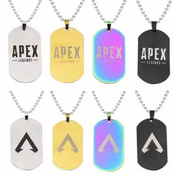 Игра APEX брелок с логотипом Apex Legends брелок металлический кулон звено цепи сплав брелок для ключей игрушки ювелирные изделия подарки