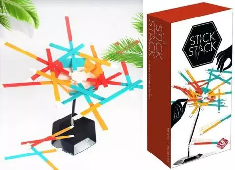 Игра-балансировка бумажной палочки Стратегия Концентрация Руководство Sense Party Игра Настольная игра Ms.0