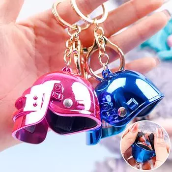 Игра Battlegrounds Красочный шлем брелок для ключей DIY кукла каска автомобильный ключ кулон кошелек аксессуары детские игрушки подарок декор розовый