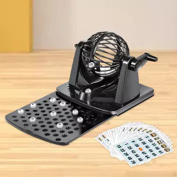 Игра Бинго Лото «Счастливое число» для родителей и детей, семейный набор для питья для клуба