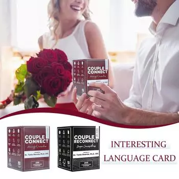 Игра для пар «Жизненный опыт» — игра «Ночь для пар» — 200 карточек с занятиями и разговорами для пар — игра «Ночь для пар» — карточная игра для пар One Size чёрный