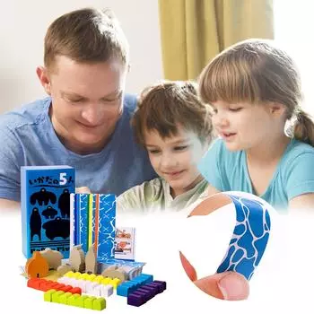 Игра для вечеринок на ловкость. Постройте самые большие и складывайте сундуки с сокровищами. Веселье для 1–6 игроков в возрасте от 7 лет и старше. One Size