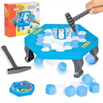 Игра «Дробленый лед» ШАНШУЙ Игра «Спасение пингвина» Настольная игра «Удар по льду» Интерактивная 3D-игра Командная игра Подходит для мужчин и женщин всех возрастов