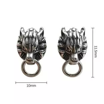 Игра Final Fantasy Cloud Strife Wolf серьги-гвоздики для мужчин и женщин подарок onesize