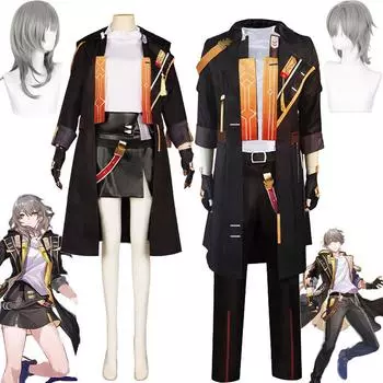 Игра Honkai Star Rail Trailblazer Косплей Костюм Caelus Stelle Униформа Полный Наряд Хэллоуин Необычные Костюмы XXL