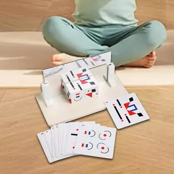 Игра «Изменение лица» Развивающие игрушки Головоломка с выражением Строительные блоки