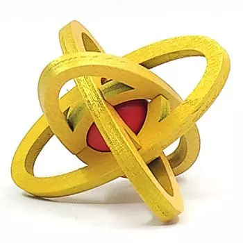 Игра Lock Intelligence 3D Wooden Interlocking Luban Lock Kong Ming Lock Interlocking Burr Puzzles 7cm-3