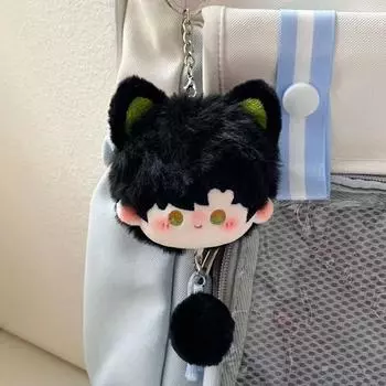 Игра Любовь и Глубокий космос Ксавье Сайлус Рафаэль Косплей Брелок Плюшевая Фигурка Кукла Брелок Цепочка для Ключей Подвеска для Сумки Рюкзака Реквизит Подарок 10CM