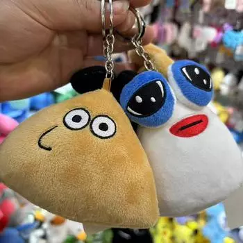 Игра Мой питомец инопланетянин Поу плюшевая игрушка Furdiburb Emotion Alien Plushie мягкая игрушка Pou кукла 10 см